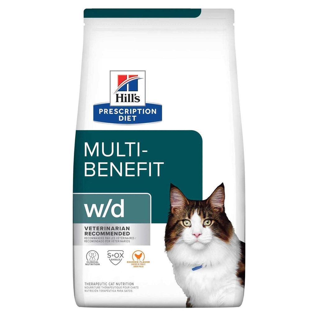 Prescription Diet w/d Digestive/Weight Management Feline Dry Food P5504