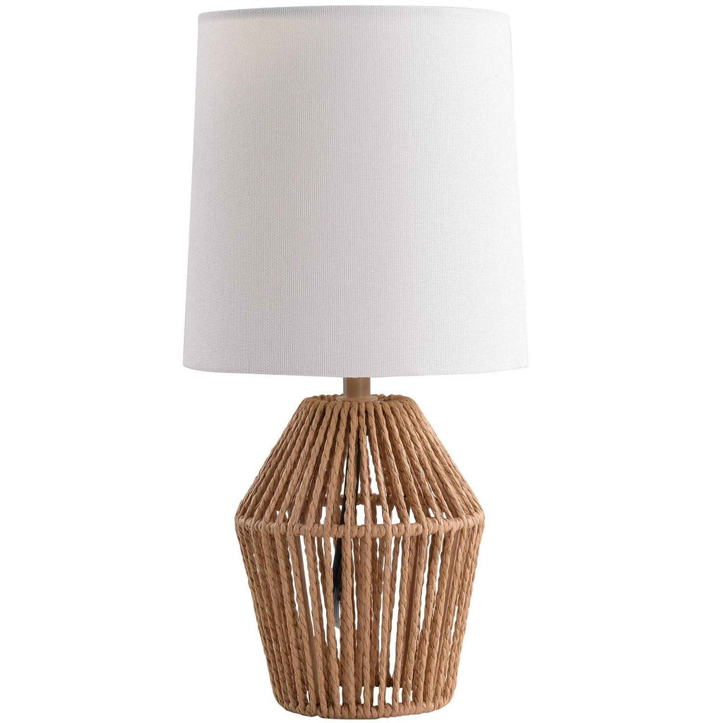 Mini Rattan Table Lamp with Shade S62575
