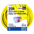 25 Foot 12 Gauge Extension Power Cord H361