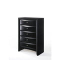 5 Drawer Chest Black P57999