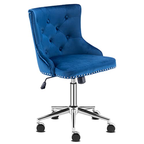 Pink Velvet Office Chair E836