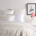 Dove White Coverlet Twin L341