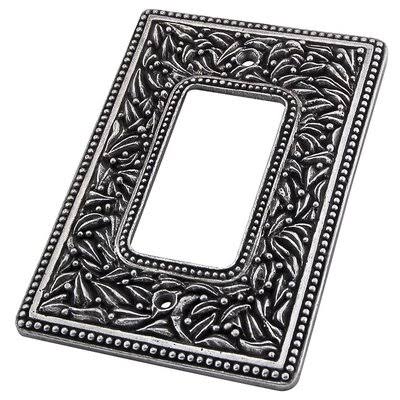 Antique Silver Wall Plate K18962