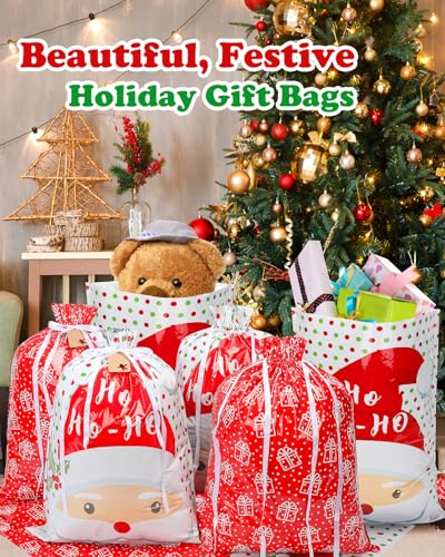 40pcs Assorted Sizes Christmas Gift Bags D350571