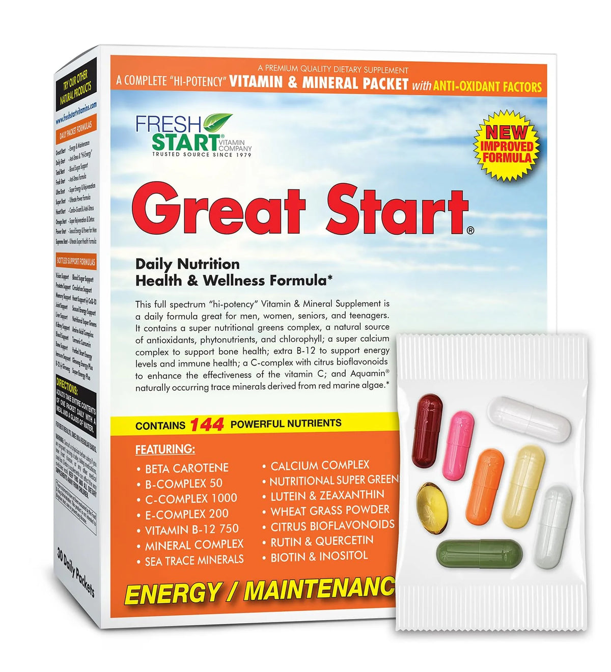 Complete Daily Vitamin Pack 30 Packets X75036