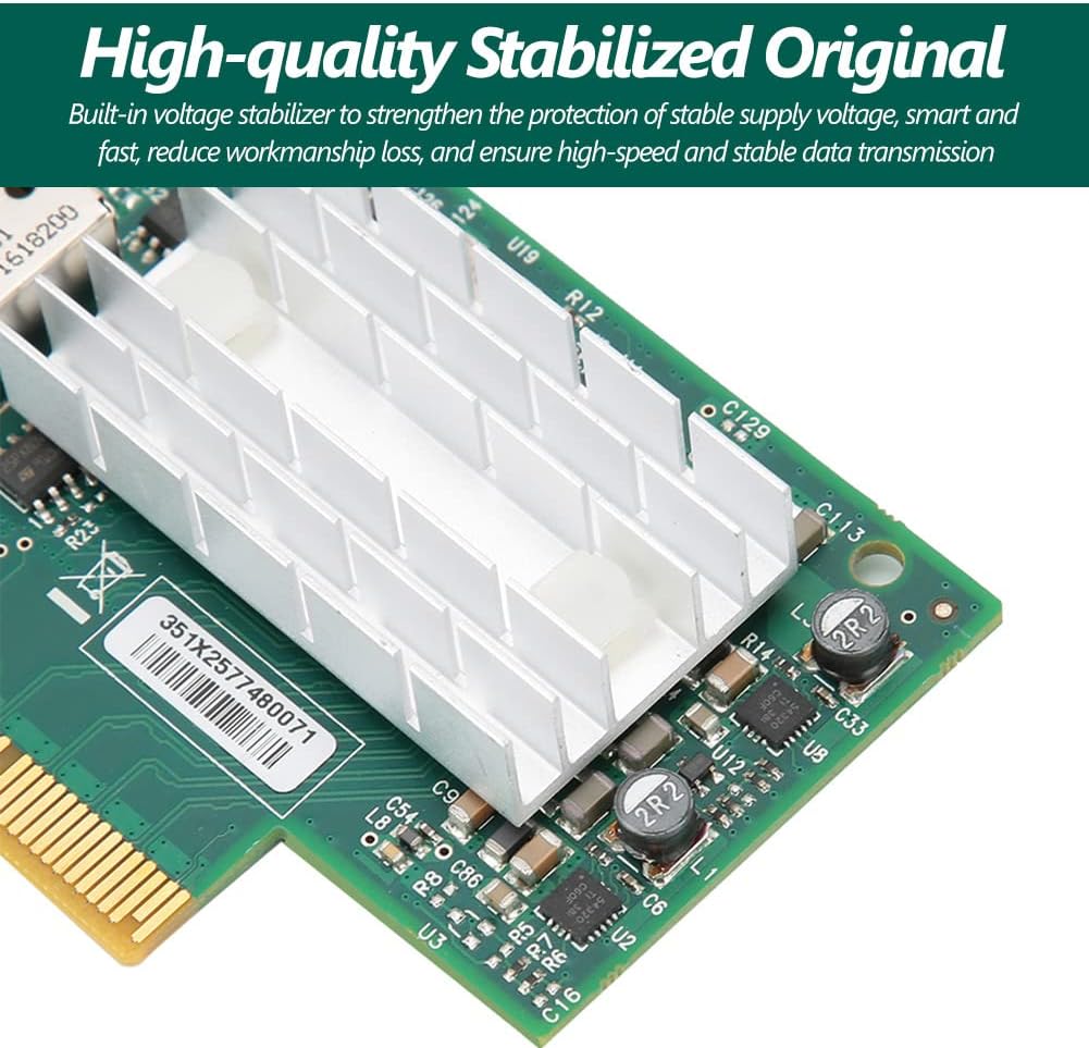 10 Gigabit SFP Fiber Optic Network Card N837