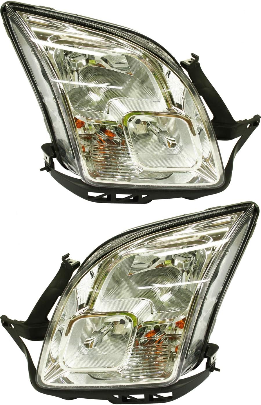Headlight Set Halogen With bulb(s) B9498
