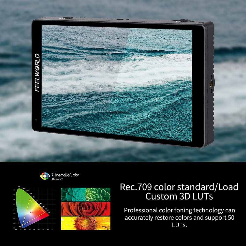 7 Inch Touch Screen DSLR Camera Field Monitor G368