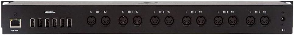 MIDI Interface with 4x MIDI Cable 10' Bundle K7804
