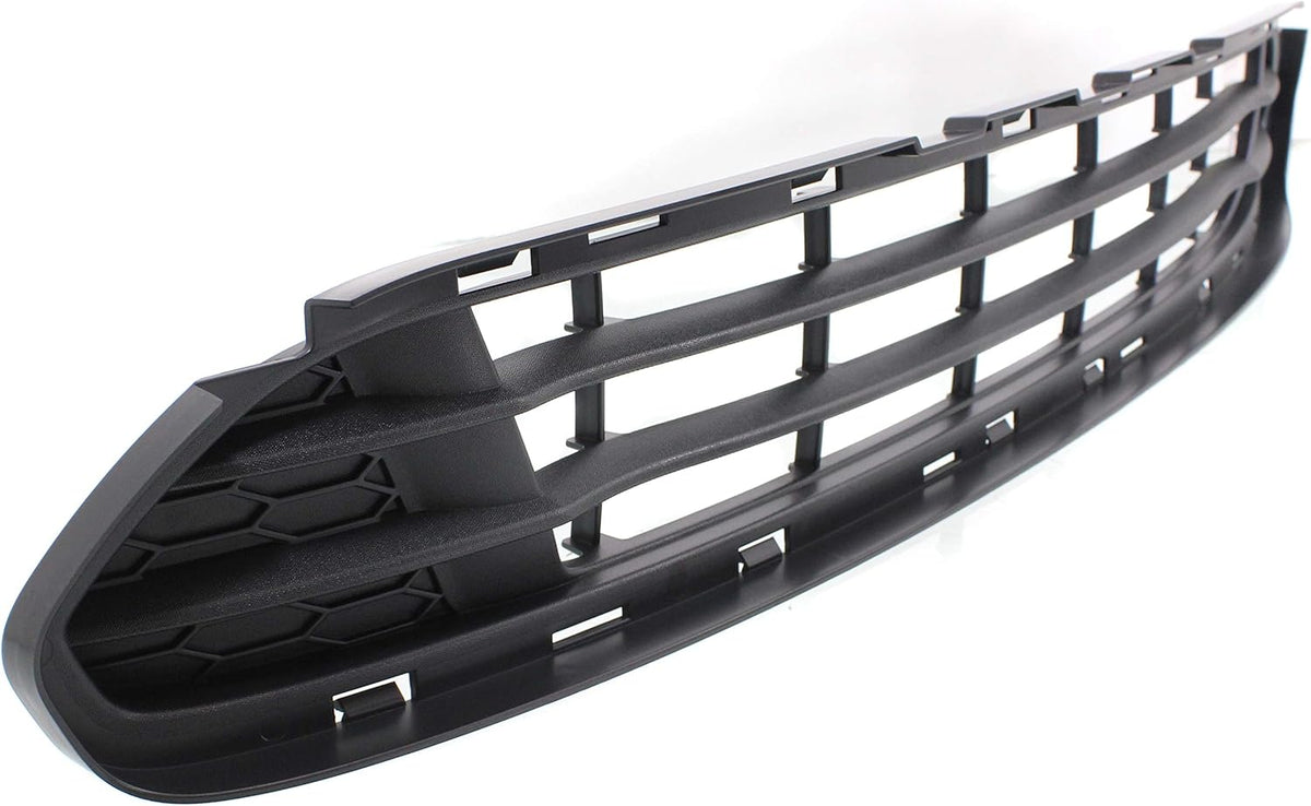 Front Bumper Grille Textured Gray Pack of 2 T517