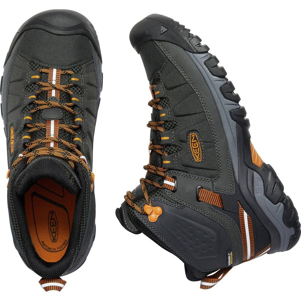 Raven/Inca Gold Waterproof Mid Hiking Boots J581