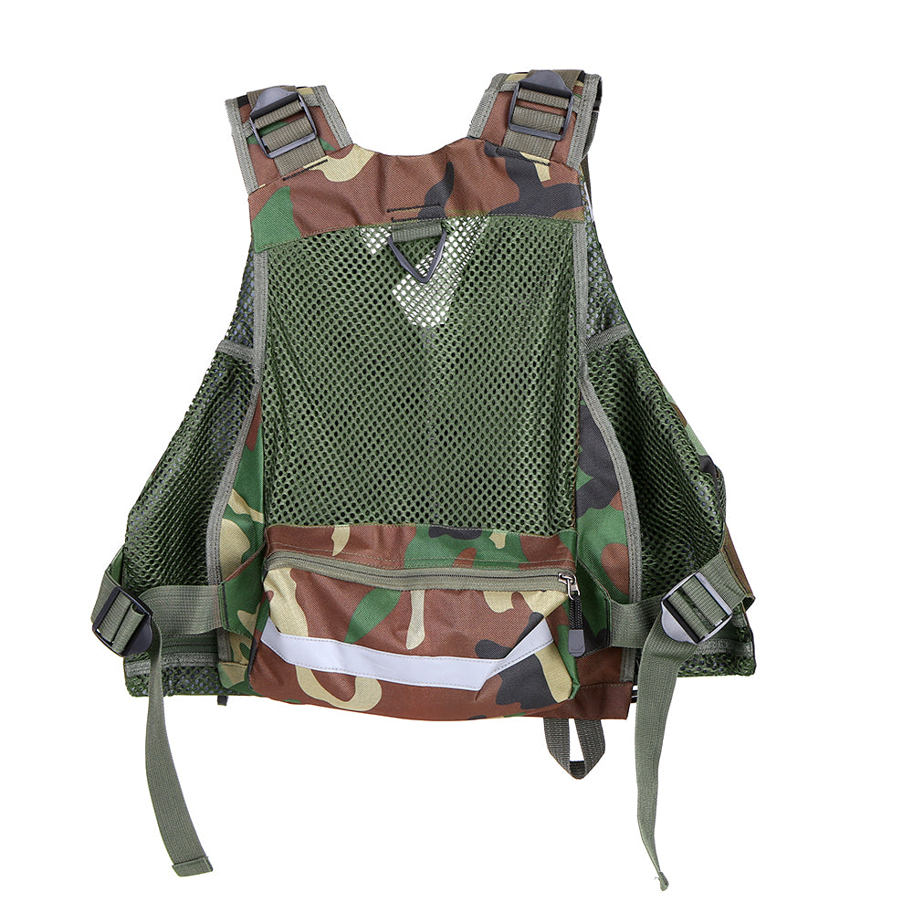 Breathable Padded Fishing Vest Floatation Device 209 Lb W97684