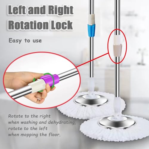 60-inch Rotating Telescopic Spin Mop Replacement Handle T12983
