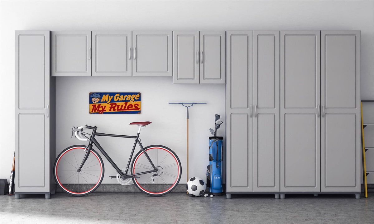 Gray Wall Cabinet Z329