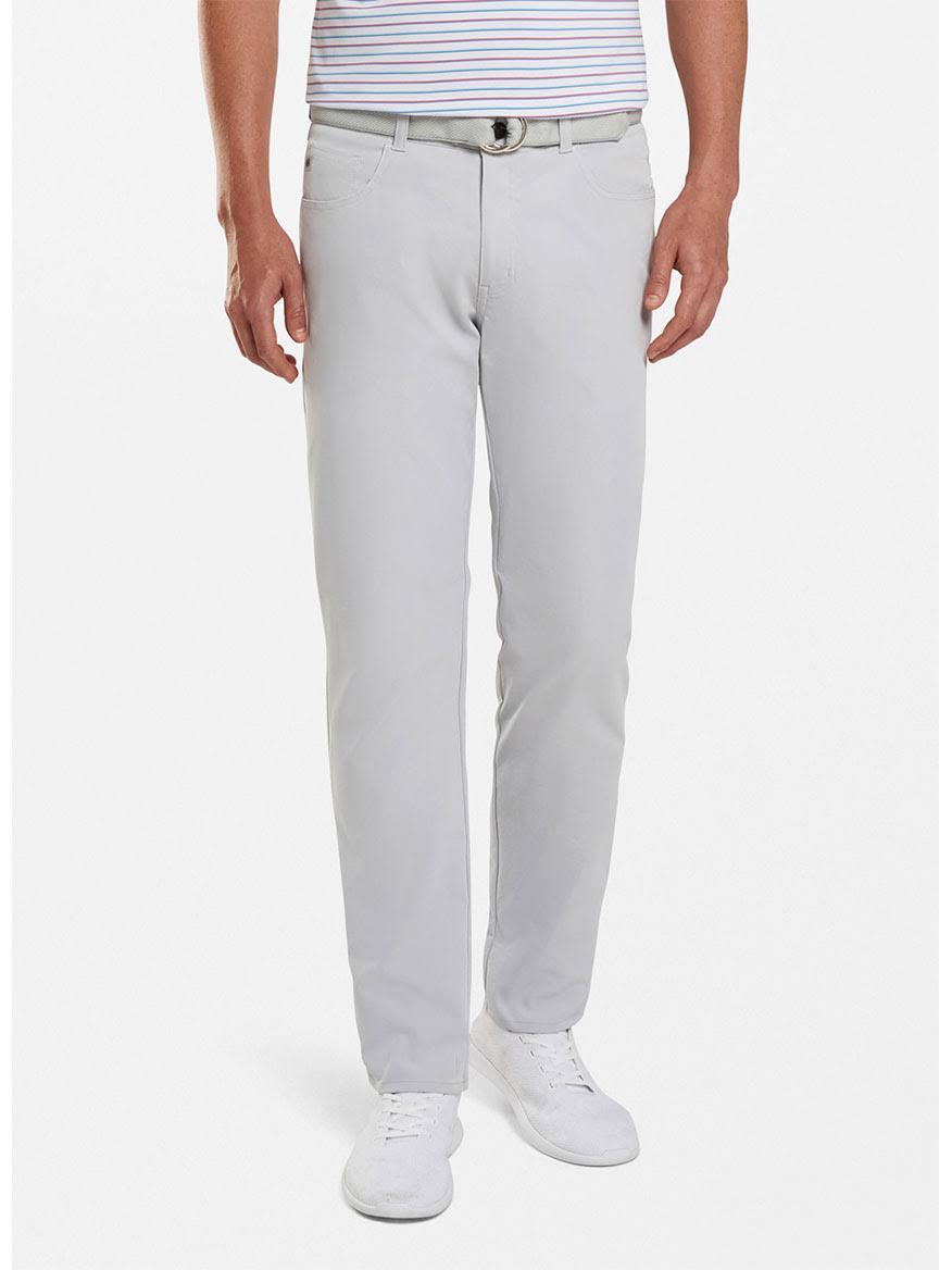British Grey 5 Pocket Pant L8557