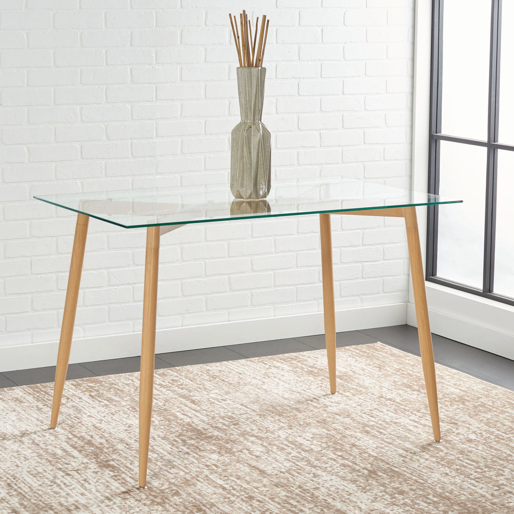 Scandinavian Glass Dining Table R504469