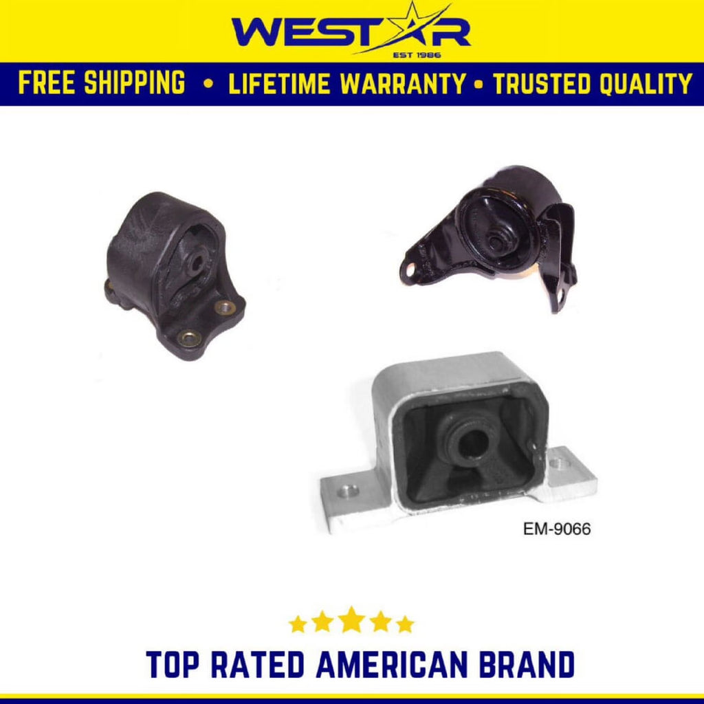 3PCS Motor & Trans Mount Set for 2003-2011 Honda Element 2.4L Auto Trans R868