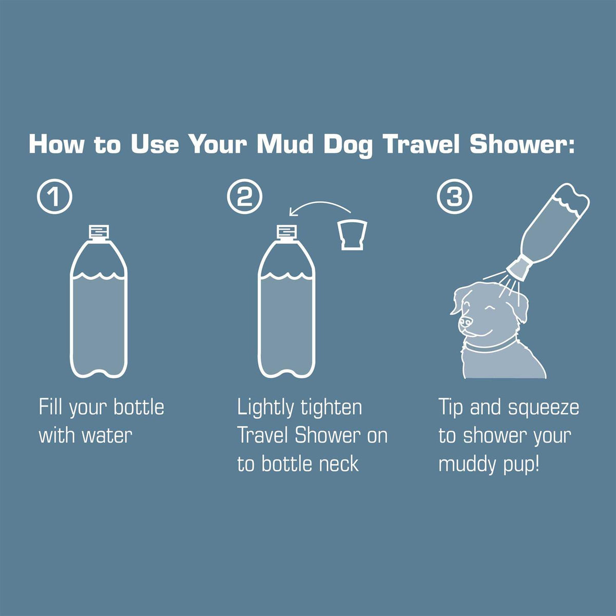 Dog Travel Shower A922