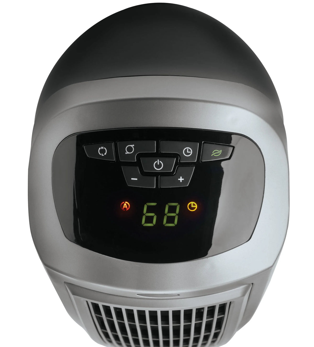 1500W Oscillating Ceramic Electric Tower Space Heater with Remote, Gray E17474