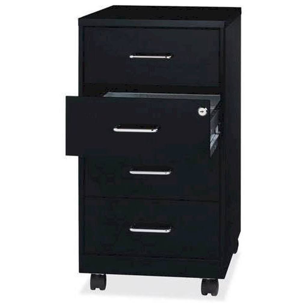 26-1/2x22 Mobile Storage Cabinet - 4-Drawer W535971