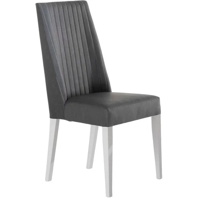 White & Grey Dining Chair T828