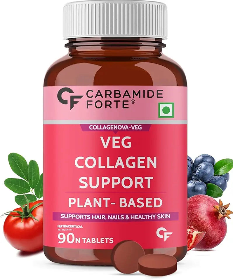 Plant Based Collagen Support Supplement Tablets E907659