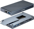9-in-1 USB-C Hub with M.2 NVMe SSD Case O203