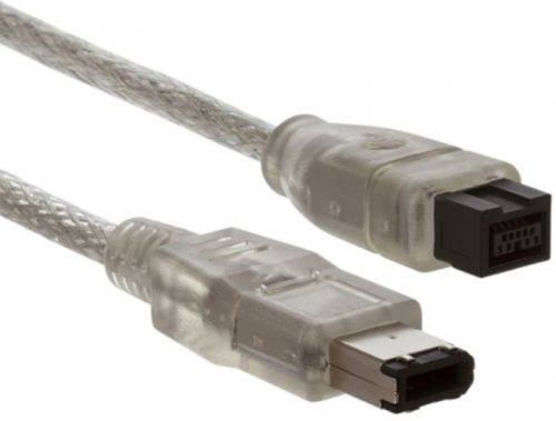 IEEE 1394 Firewire 800 to Firewire 400 Cable, 9 Pin/6 Pin Male / Male - 15 ft Y484