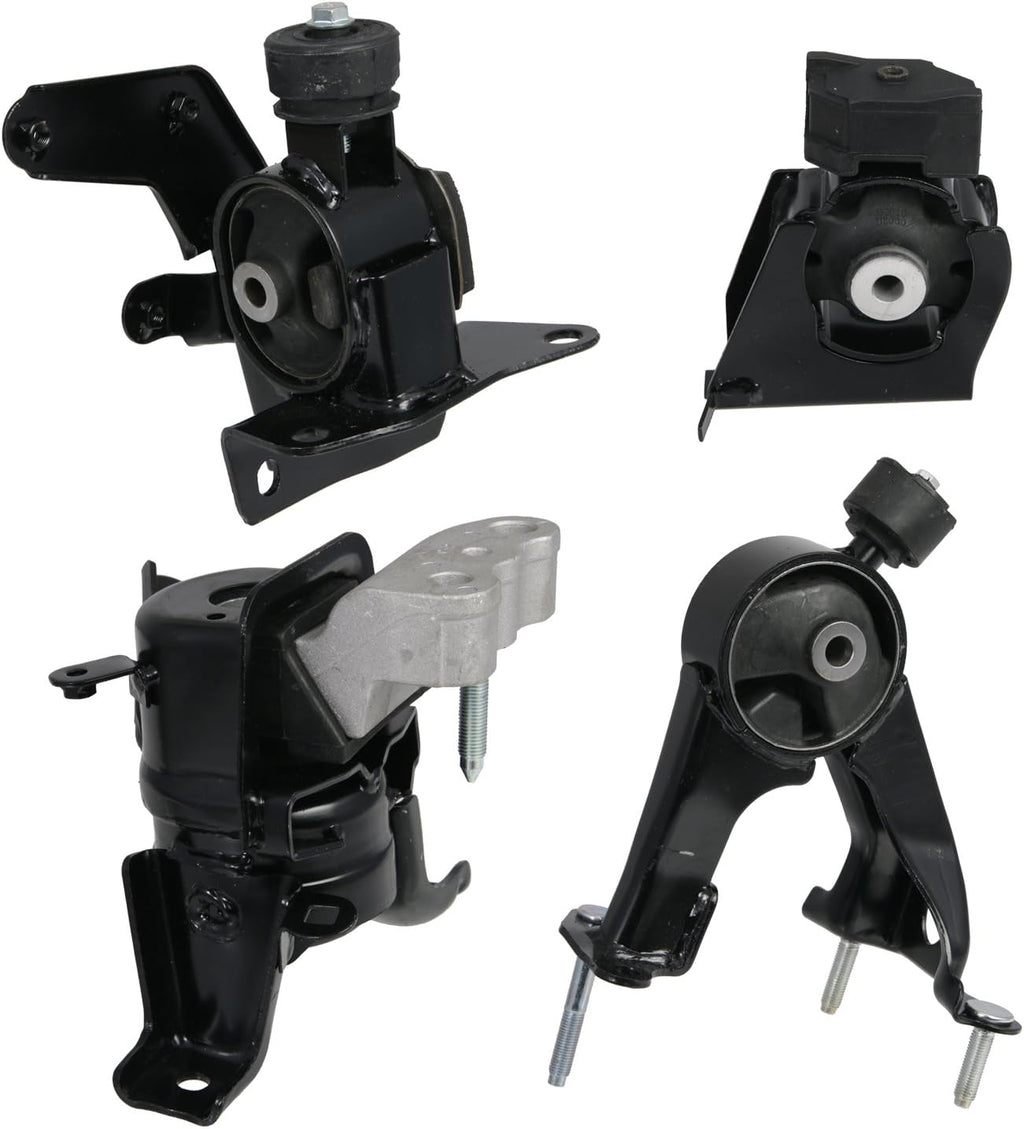 4pcs Motor Mounts Set Kit for Toyota Corolla and Matrix 1.8L Engine Mounts I597029
