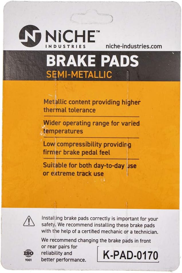 Brake Pad Set Semi-Metallic Pack of 2 R60372