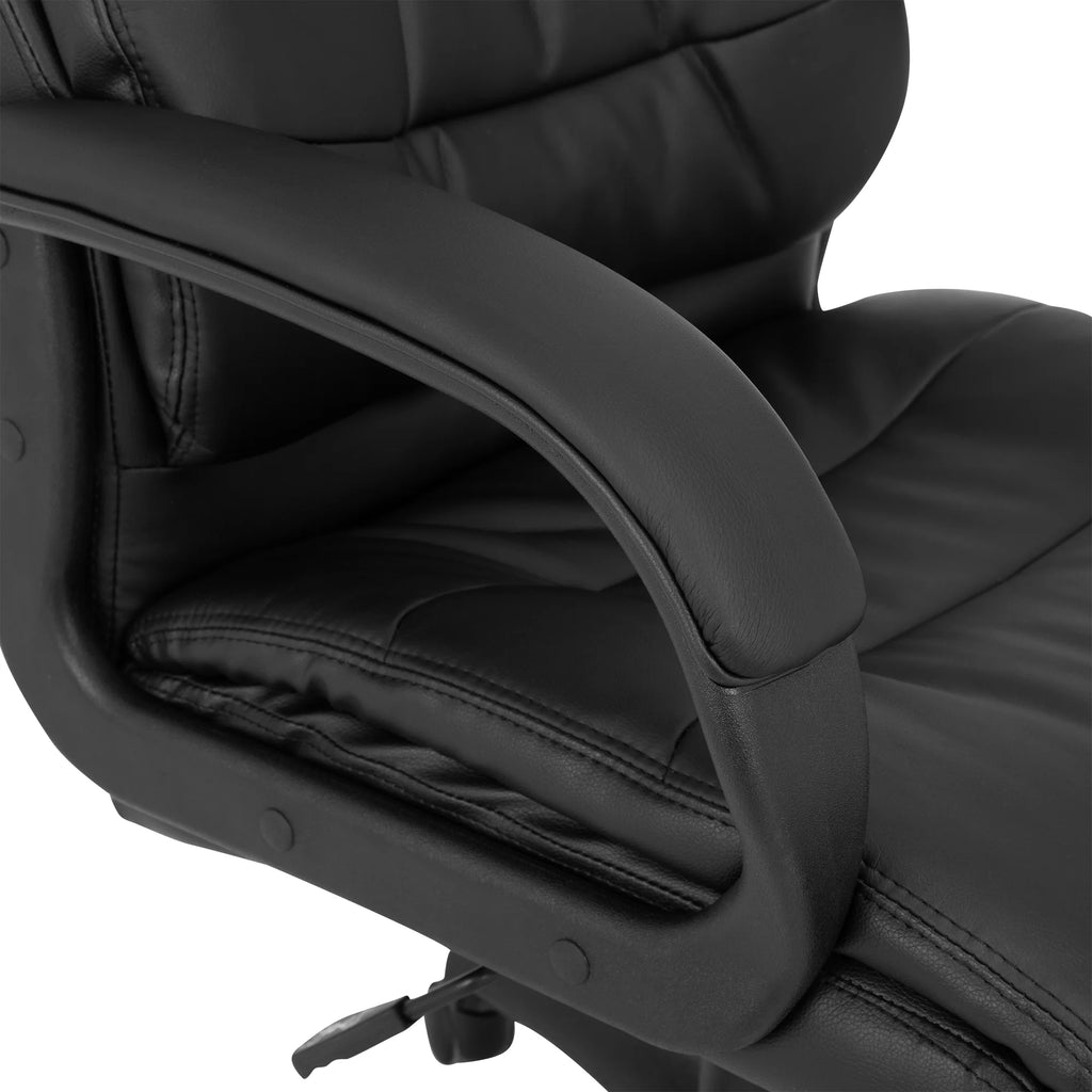 Adjustable Height High Back Executive Chair Black R18885