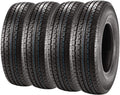 Set of 4 Radial Trailer Tires ST235/80R16 Load Range E 10PR Speed Rating N V485465