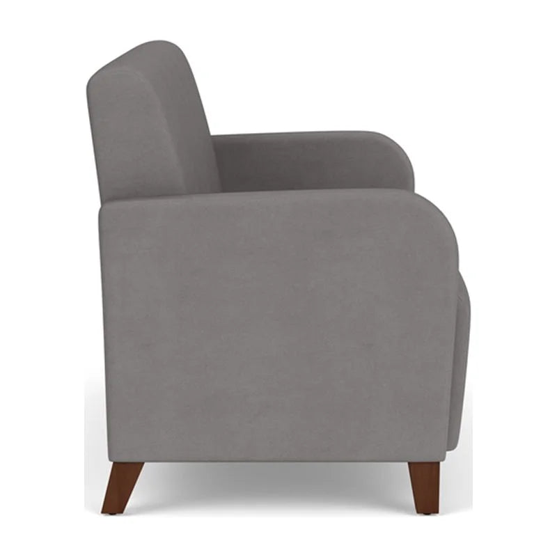 Gray Polyurethane Loveseat K241