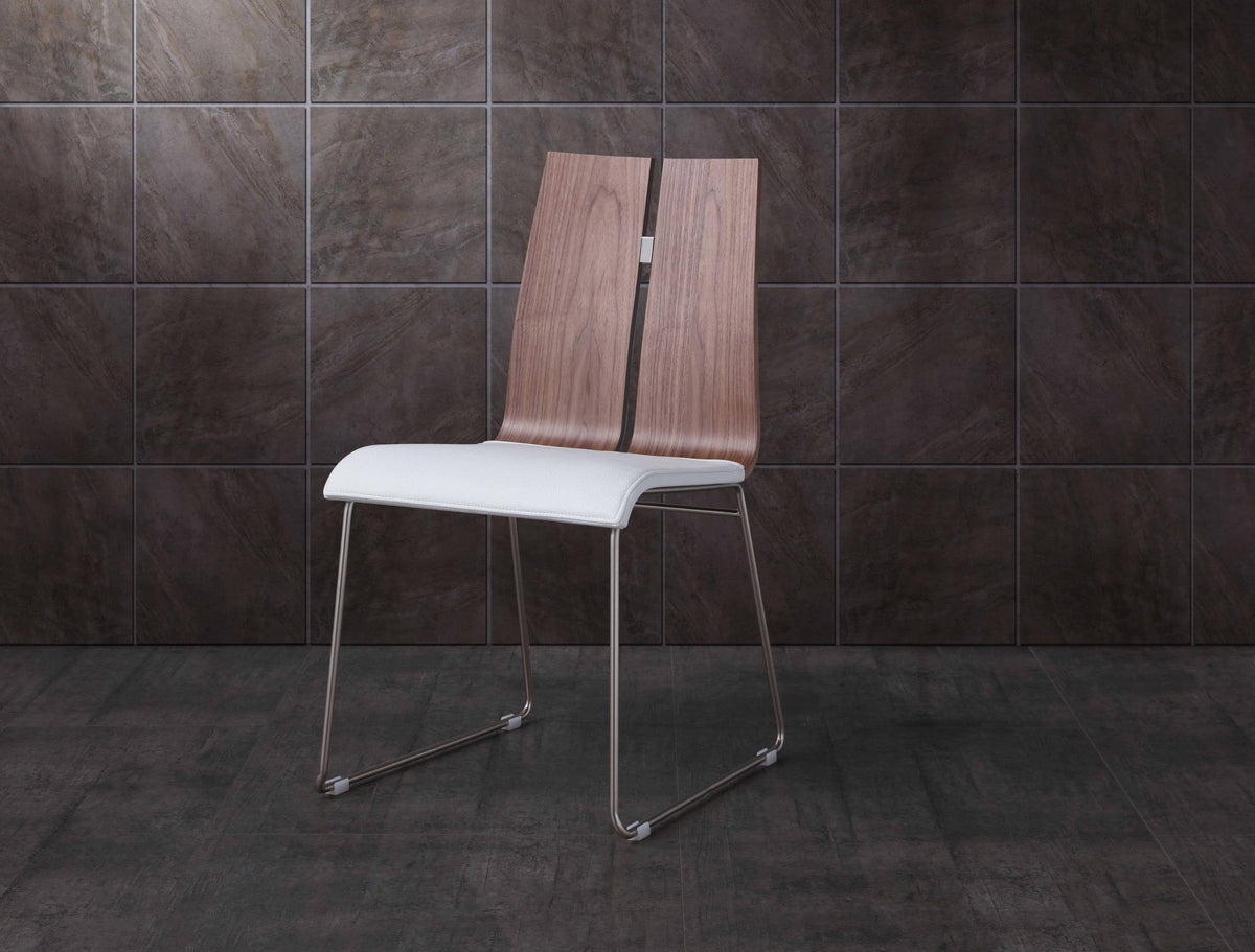 Natural Walnut Dining Chair J557