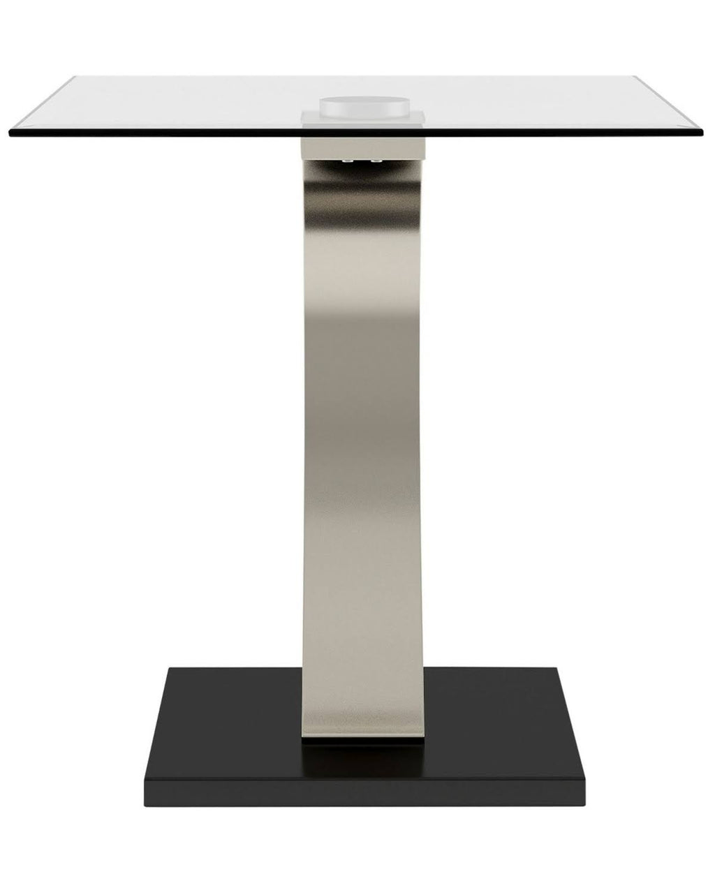 Silver Square End Table Y155987