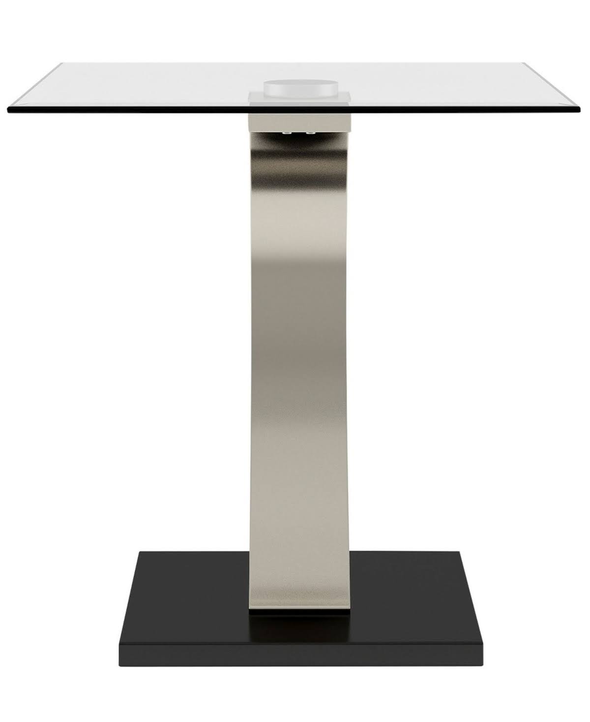 Silver Square End Table Y155987