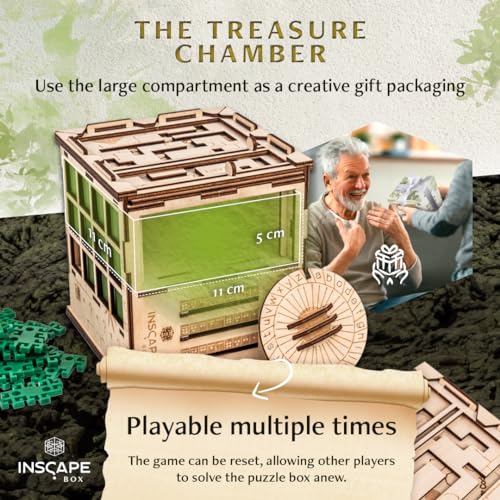 Puzzle Box with Hidden Compartments Z1448