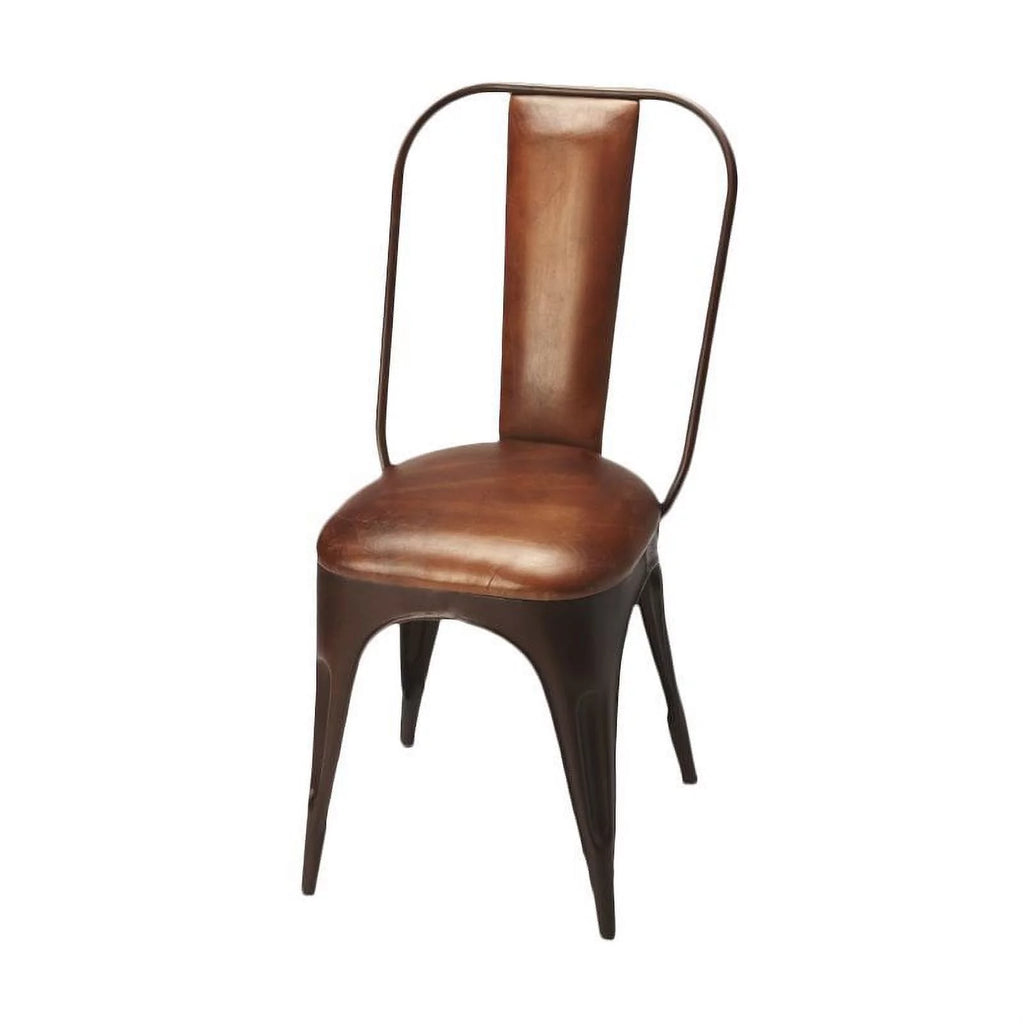 Medium Brown Dining Chair Q26089