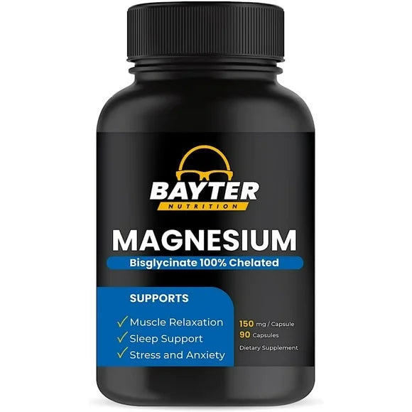 Magnesium Bisglycinate Supplement 90 Capsules Z9342