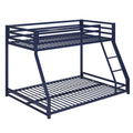 Twin/Full Metal Bunk Bed Blue H60124