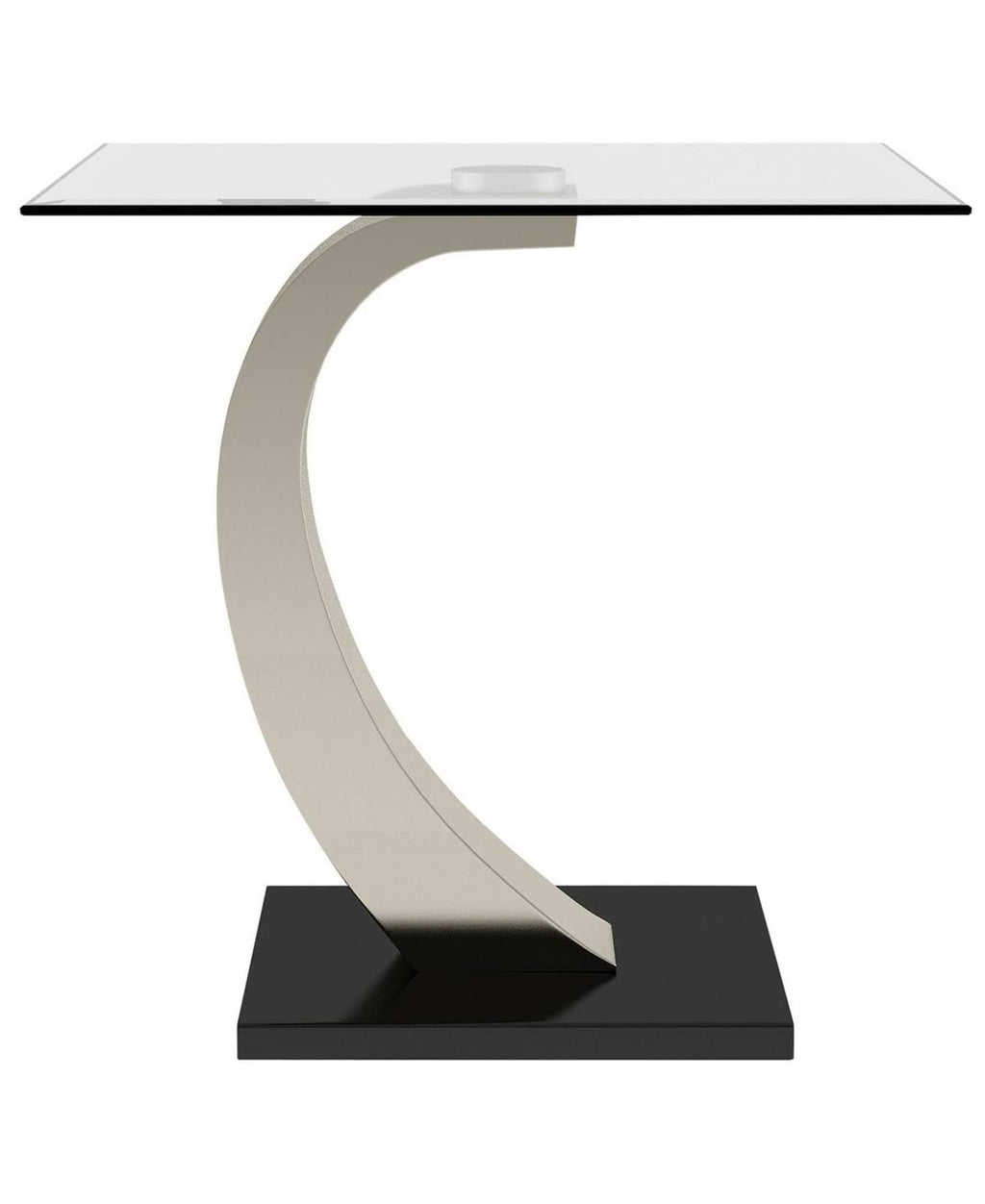 Silver Square End Table Y155987