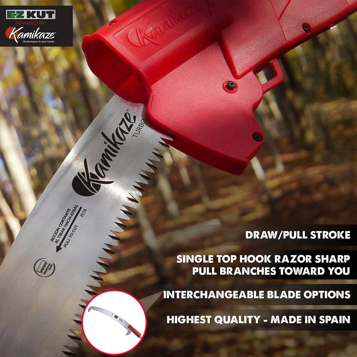 20′ Extendable Tree Trimmer Pole Saw with Double Hook Blade I80230