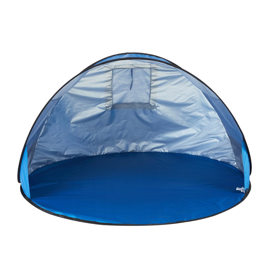 Pop up Shade Tent, Blue, UPF 30+, 58 in x 69 in N512