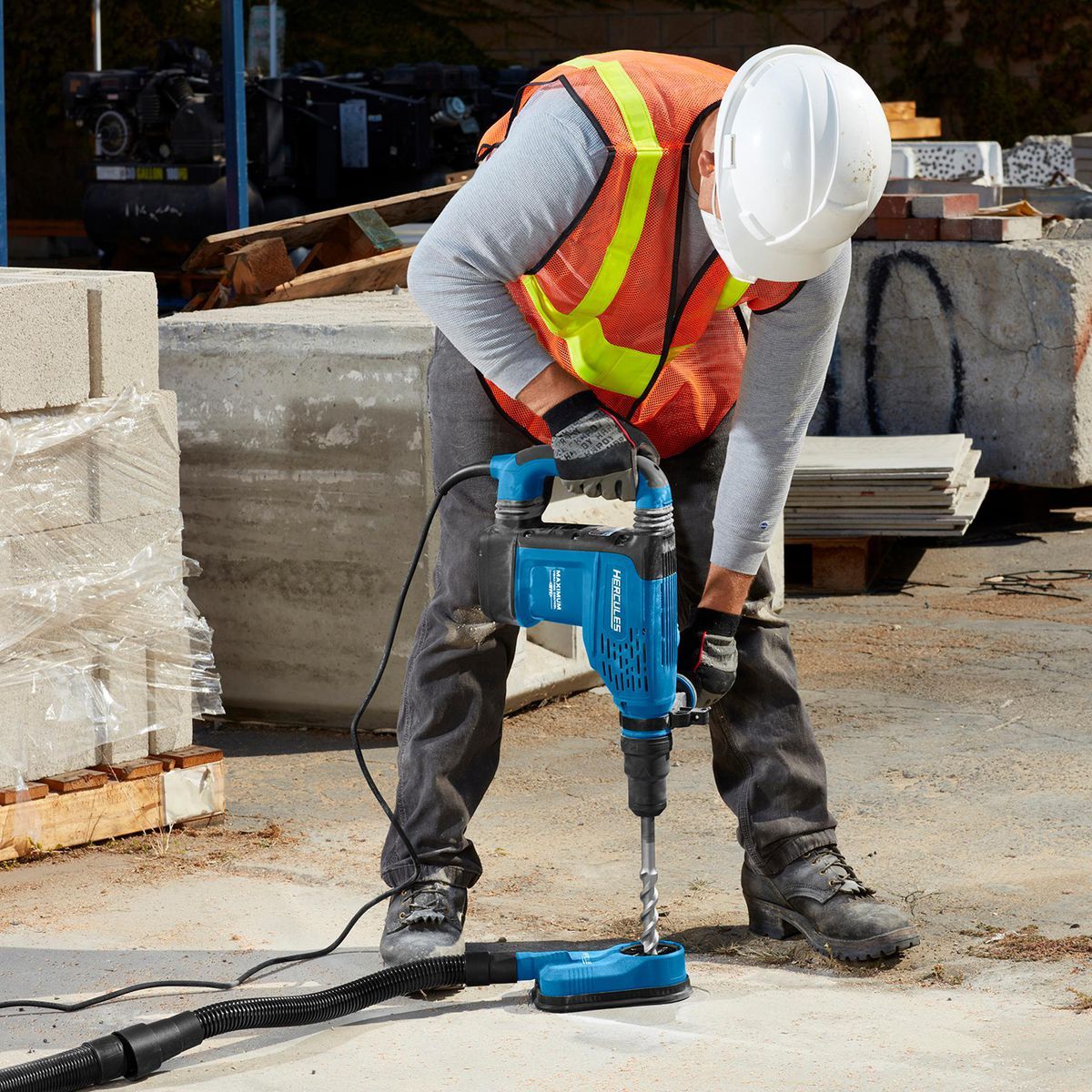 Hammer Drilling Dust Collection Attachment U75818