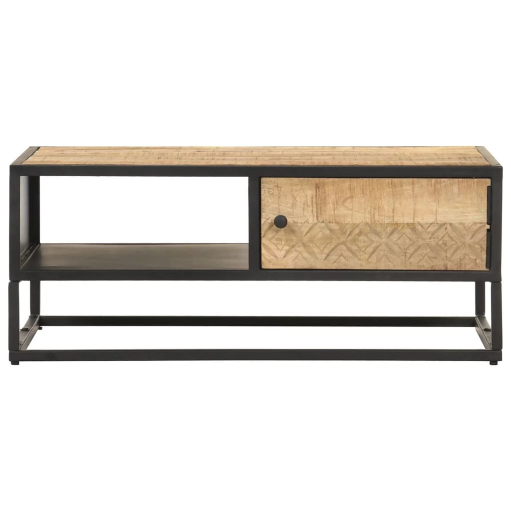 Rough Mango Wood Coffee Table Z590704
