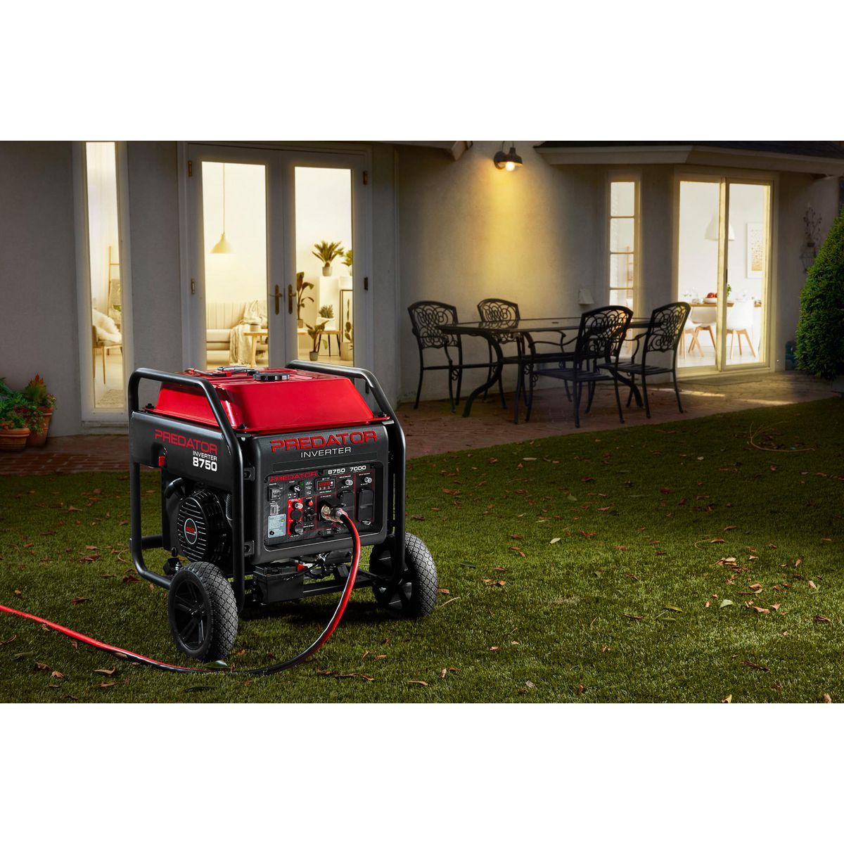 8750 Watt Open-Frame Inverter Generator Z958814