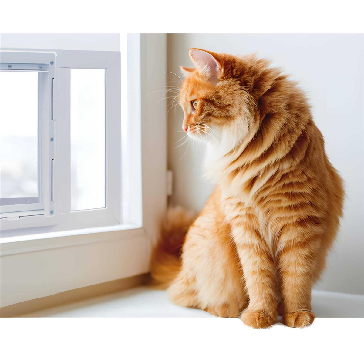 Aluminum Sash Pet Door M46989