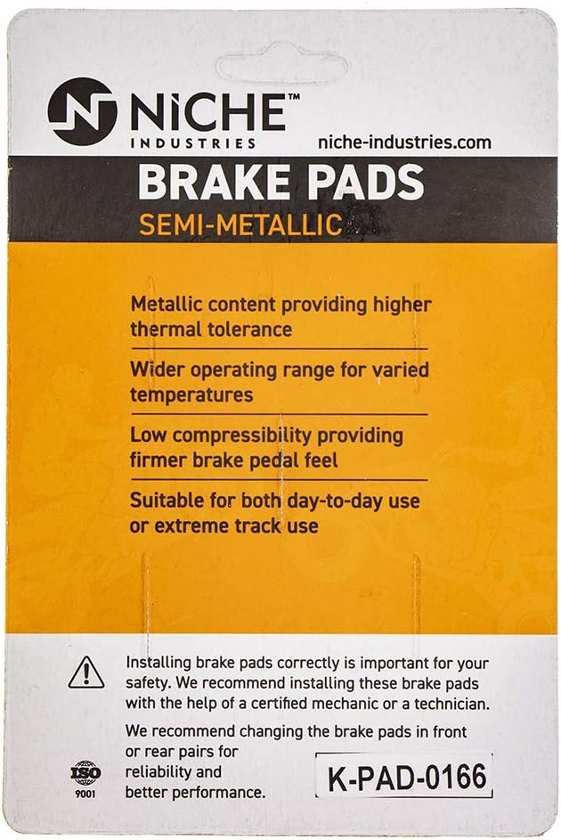 Brake Pad Set Semi-Metallic Pack of 2 R60372