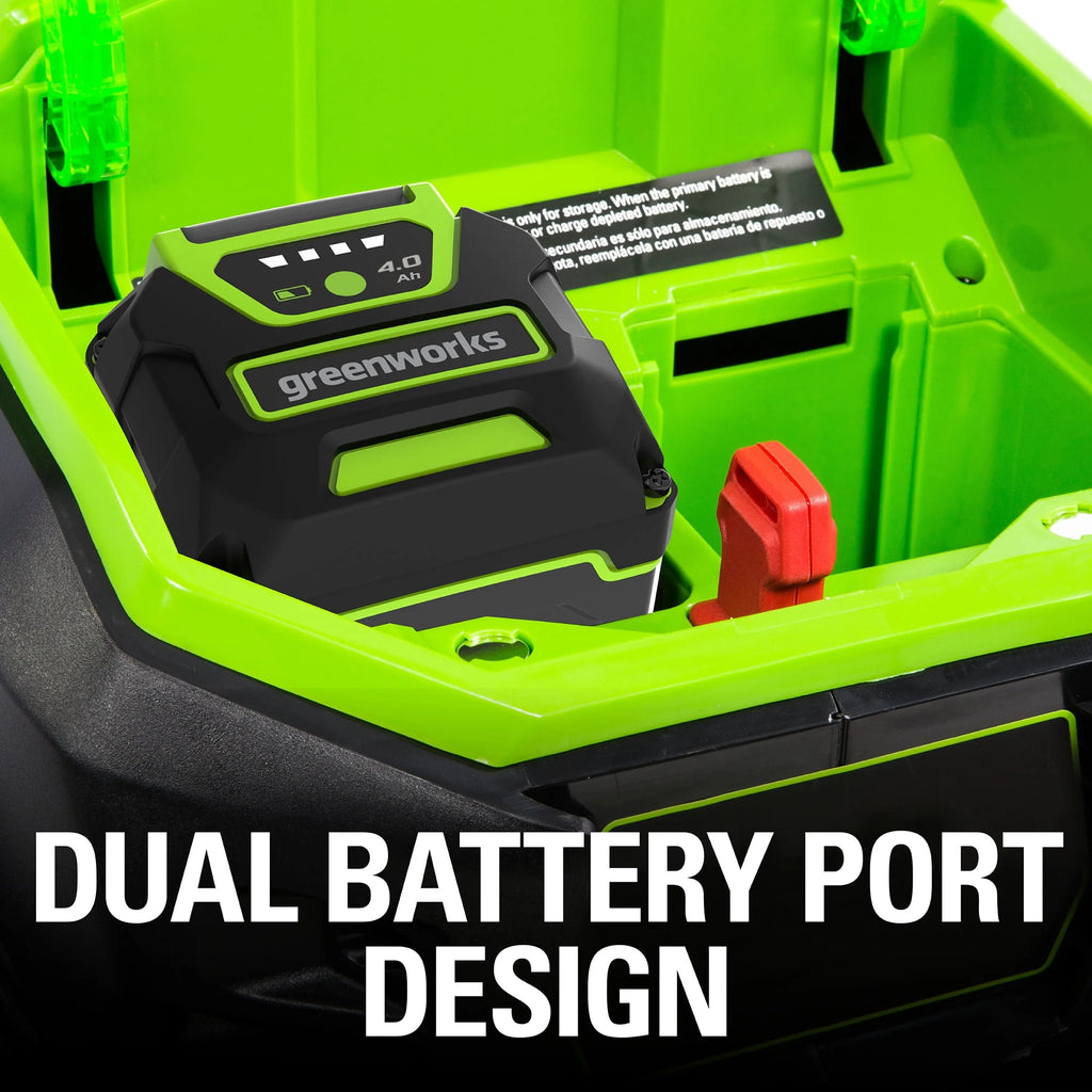 40V 20 Brushless Push Lawn Mower with 4.0 Ah Battery & Quick Charger A852370