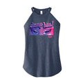 Juniors High Neck Tank Top Z70398